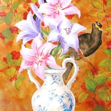 Схема вышивки «Букет»