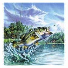 Схема вышивки «Серия "Рыбалка и охота"»