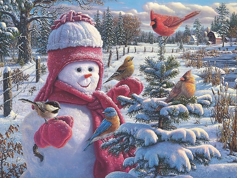 Снеговик - оригинал