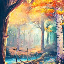 Сказочный лес.