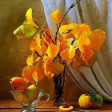 Схема вышивки «Осенний натюрморт.»