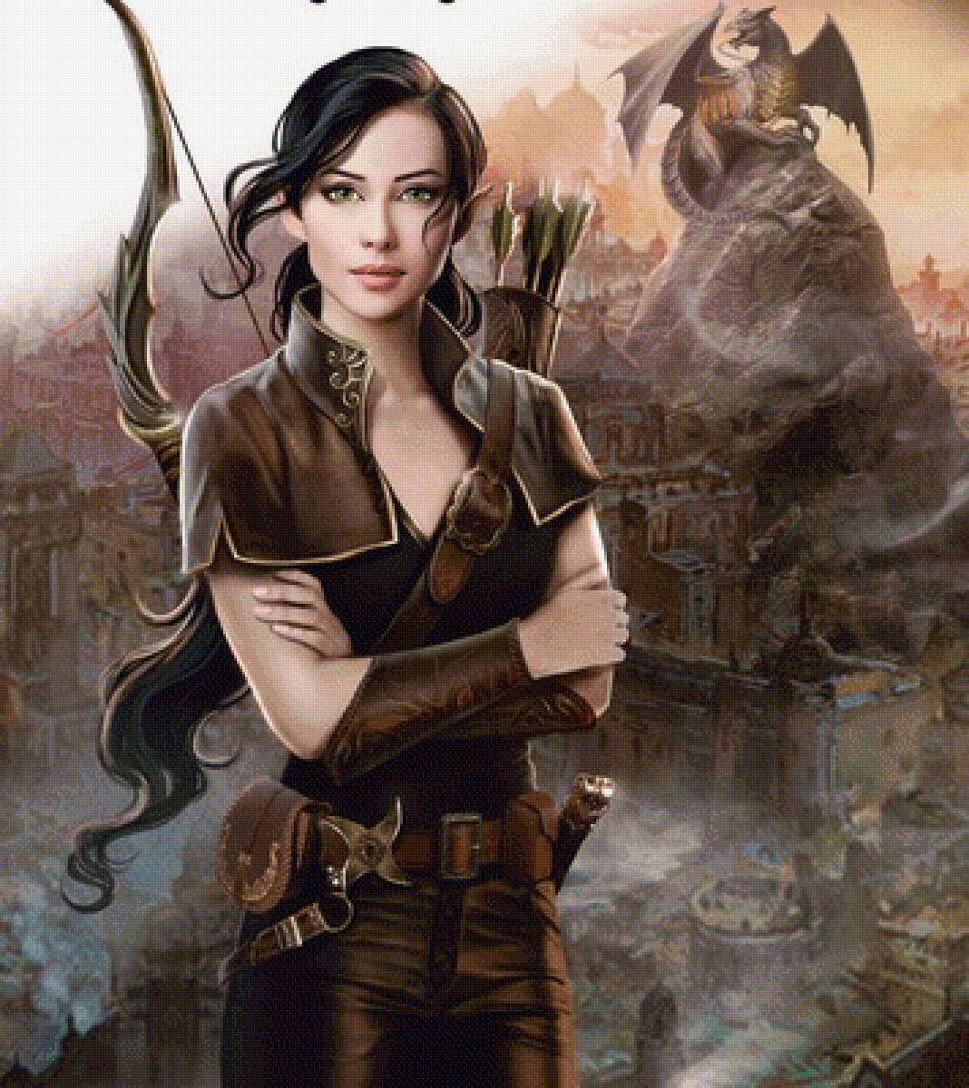 Телохранитель для демона - сказки, иллюстрации, фэнтази - предпросмотр