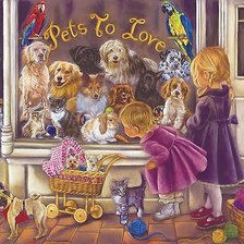 Схема вышивки «любители животных»