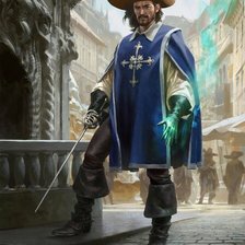 Схема вышивки «мушкитер»