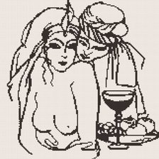 Схема вышивки «персидские мотивы»