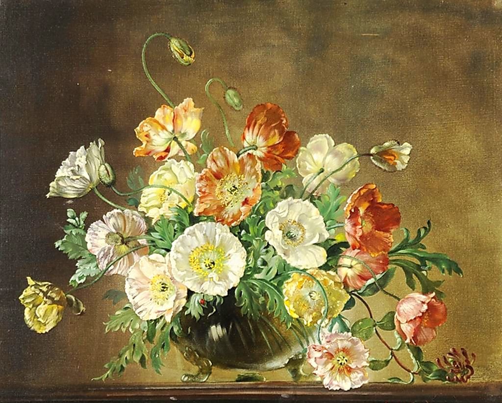 Натюрморт, - натюрморт, живопись., цветы - оригинал