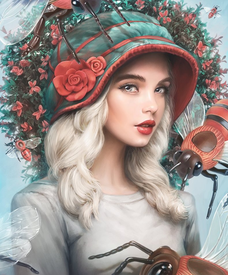 Девушка - оригинал