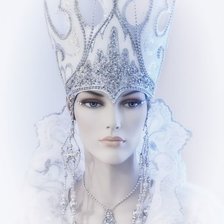 Схема вышивки «Девушка»