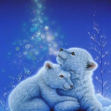 Схема вышивки «мир животных»