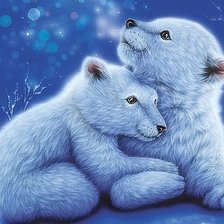 Схема вышивки «мир животных»