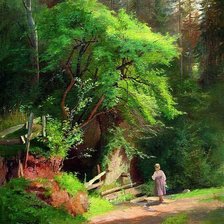 Схема вышивки «у родника»