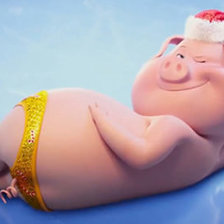 Схема вышивки «Свинка»