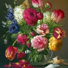 Схема вышивки «букет»