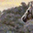 Предпросмотр схемы вышивки «Лошадь над обрывом» (№1769766)
