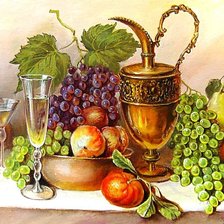 Схема вышивки «Натюрморт.»