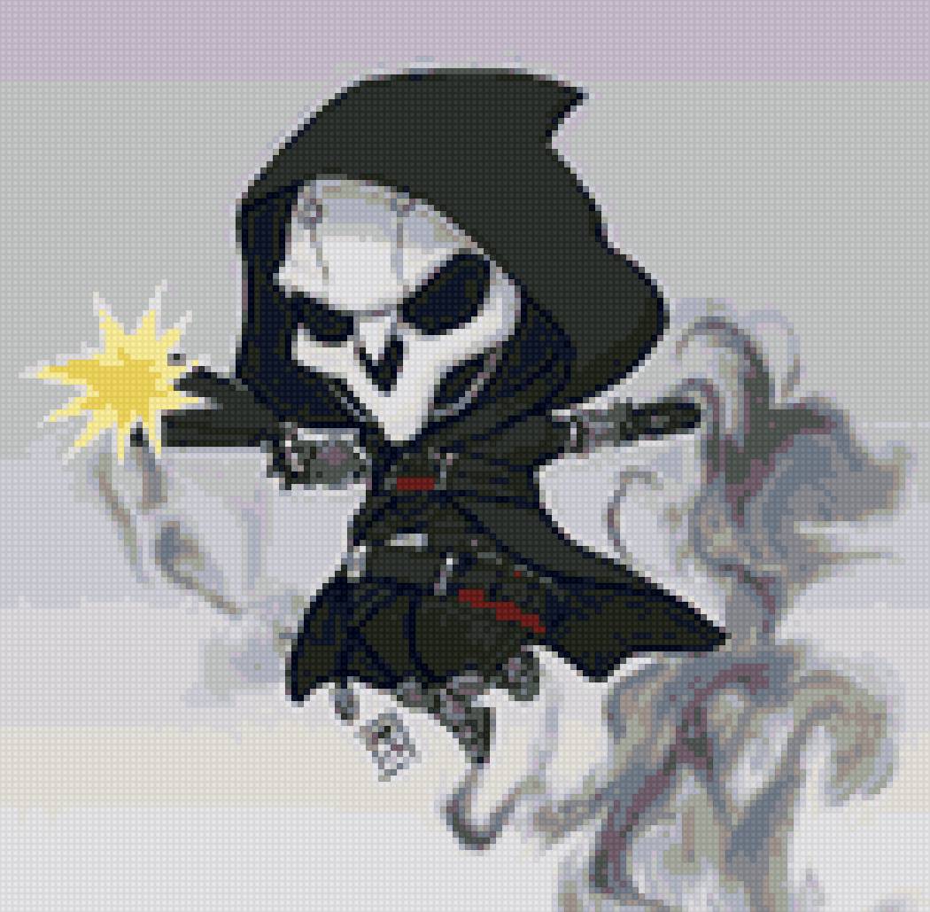 Жнец2 - цветок смерти, шутер, жнец, овервотч, милашка - предпросмотр