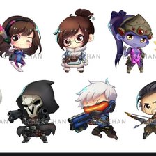 Схема вышивки «герои овервотч»