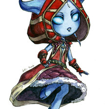 Схема вышивки «дренейка»