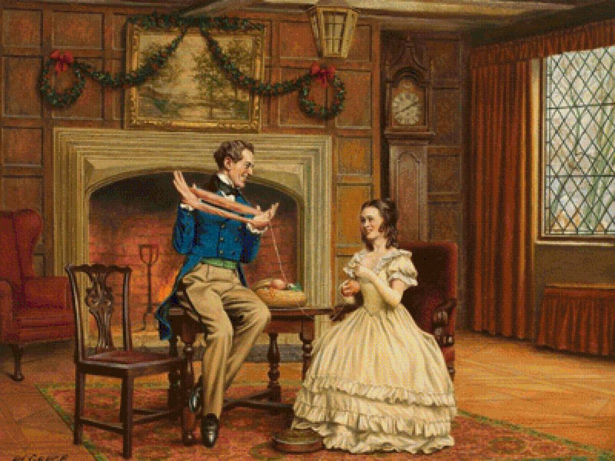 кавалер - картина - предпросмотр