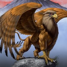 Схема вышивки «Грифон»