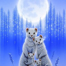 Схема вышивки «мир животных»