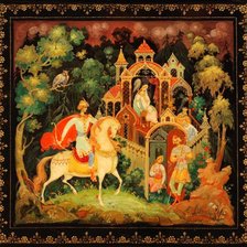 Схема вышивки «сказка о спящей царевне»