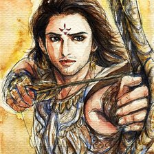 Схема вышивки «Арджуна»