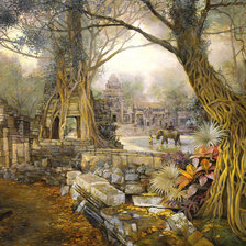 Схема вышивки «Африканский мотив»