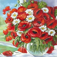 Схема вышивки «Букет полевых цветов»