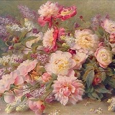 Схема вышивки «букет»