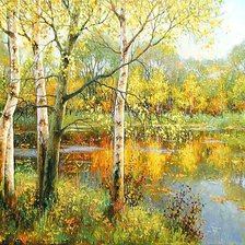 Схема вышивки «Осень.»