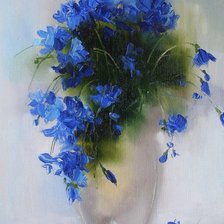 Схема вышивки «васильки»