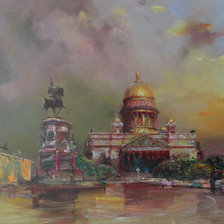 Схема вышивки «Питер»