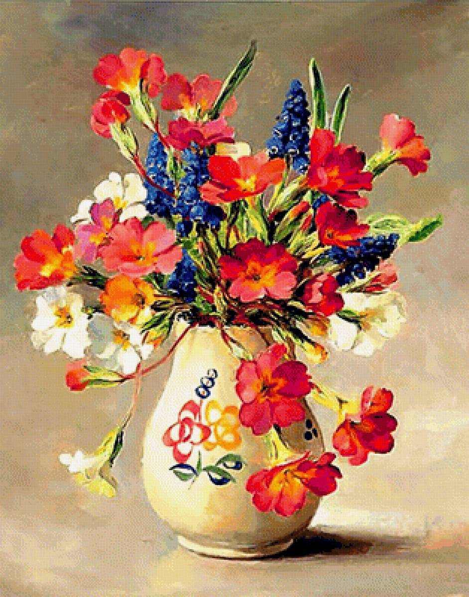 Натюрморт. - цветы, натюрморт, живопись. - предпросмотр