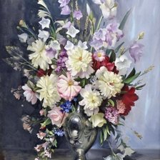 Схема вышивки «kvety»