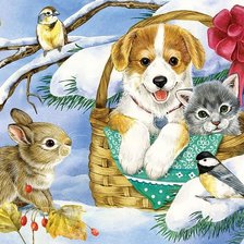 Схема вышивки «Детская»