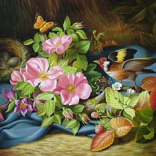 натюрморт с цветами