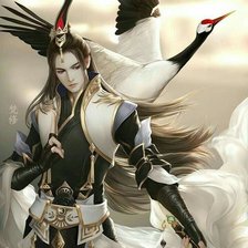 Схема вышивки «Воин»