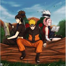 Схема вышивки «Наруто»