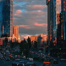 Схема вышивки «Київ»