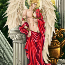 Схема вышивки «Ангел»