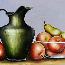 Схема вышивки «Натюрморт с кувшином.»