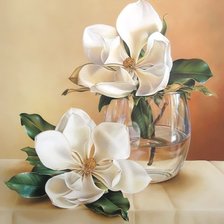 Схема вышивки «Магнолия»