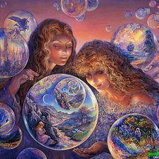 Схема вышивки «волшебные мечты»