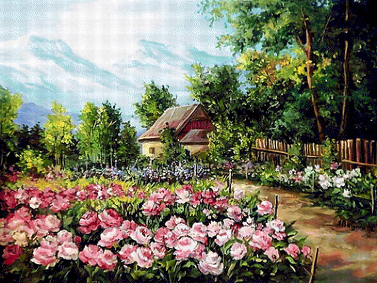 Пейзаж. - живопись., пейзаж - предпросмотр