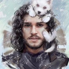 Схема вышивки «джон сноу»