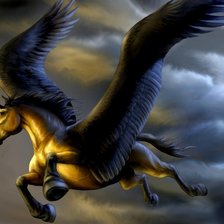 Схема вышивки «конь»