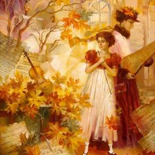 муыка осени