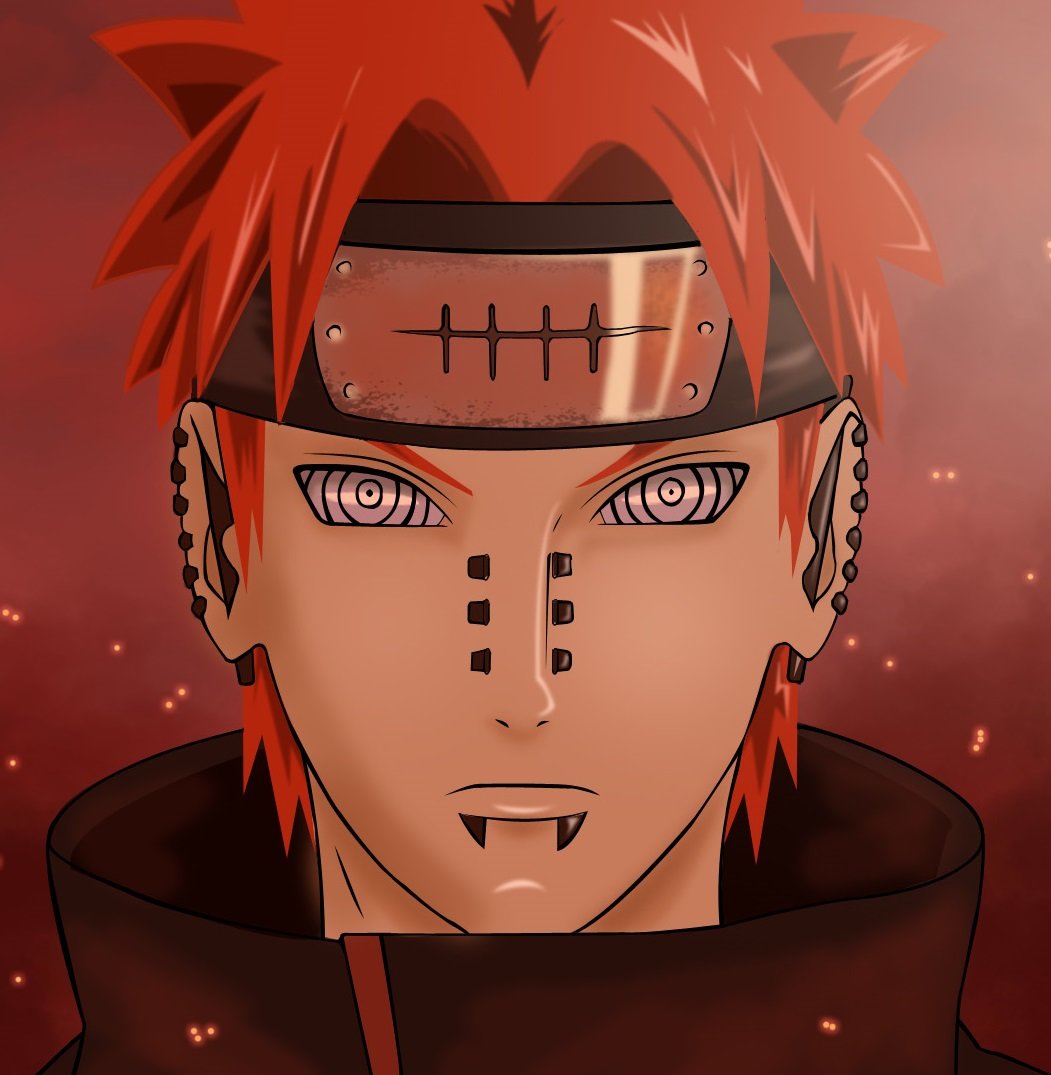 Пейн - наруто, аниме, пейн - оригинал