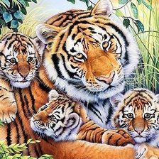 Мама и малыши